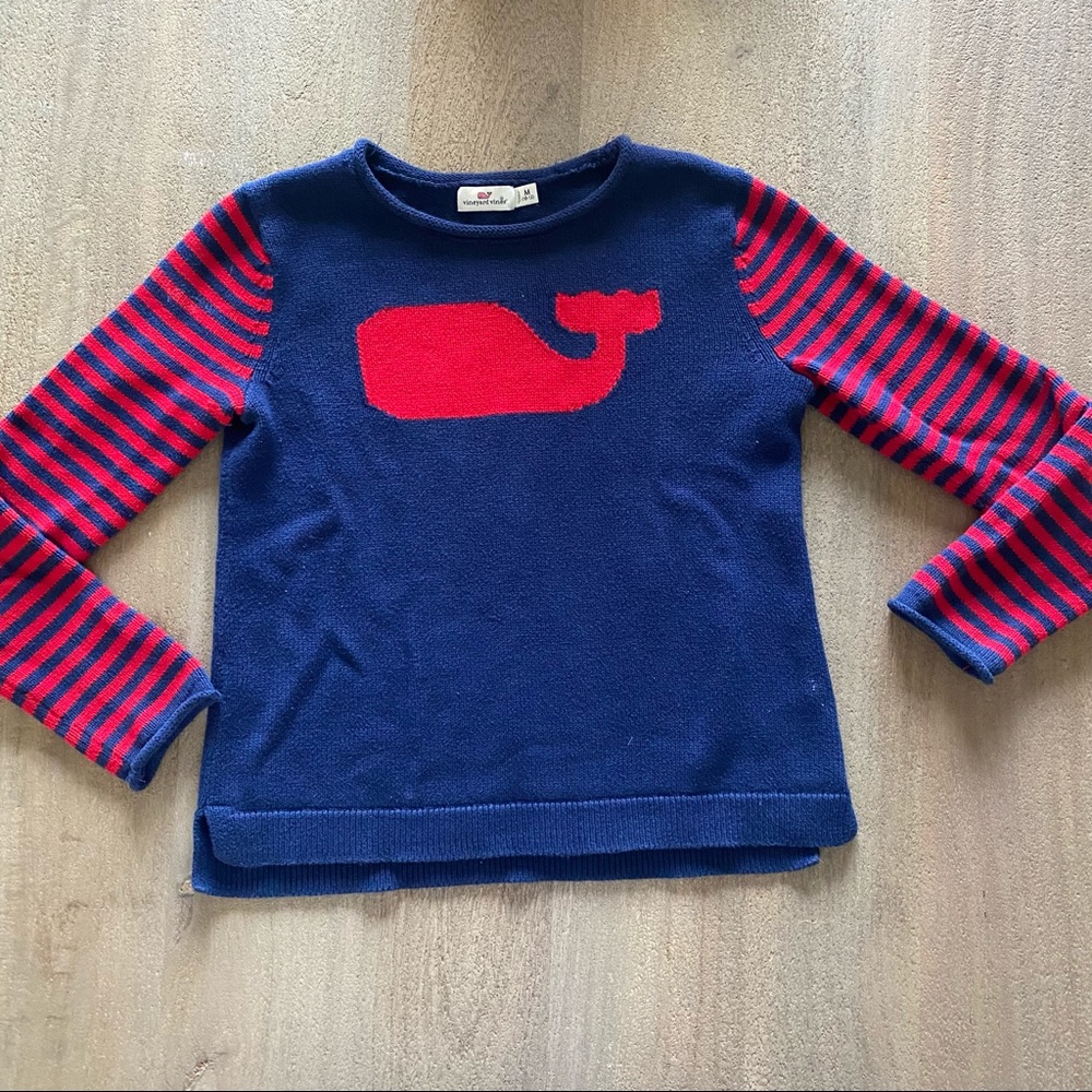 Vineyard vines girls well sweater size 10/12 -ee4